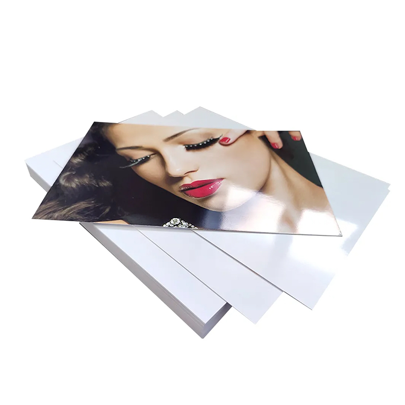 petit pain de papier photo de 240gsm 260gsm RC haut brillant pour l'impression d'affiche